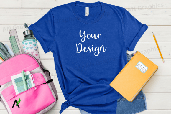 Back to School Bell Canvas Mockup - 0110: A Game-Changer for T-Shirt Designers