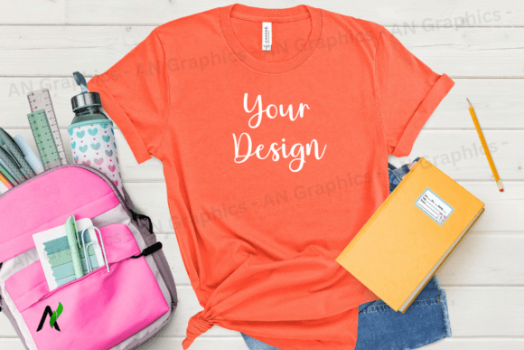 Back to School Bell Canvas Mockup - 014: A Versatile Tool for Designers