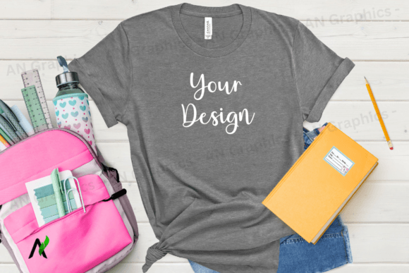 Back to School Bell Canvas Mockup - 017: A Versatile Tool for Designers