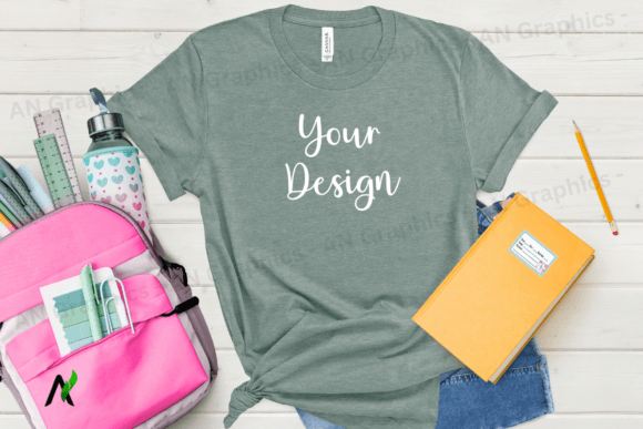 Back to School Bell Canvas Mockup - 039: A Strategic Tool for Designers and Creators