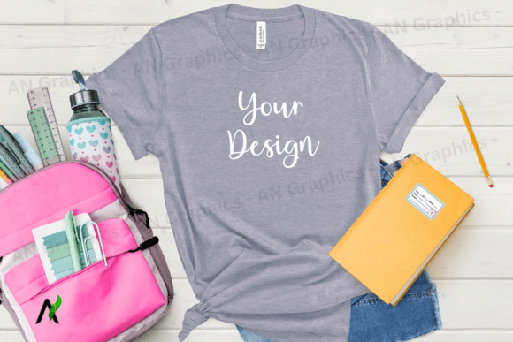 Back to School Bell Canvas Mockup - 072: A Powerful Tool for Designers and Creators