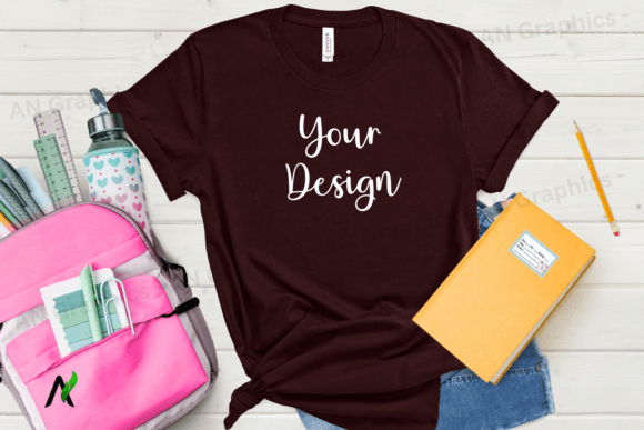 Back to School Bell Canvas Mockup - 093: A Versatile Tool for Designers