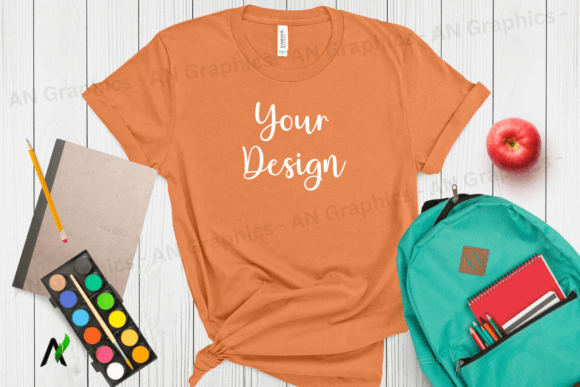 Back to School Bella Canvas Mockup - 010: A Powerful Tool for Designers and Creators