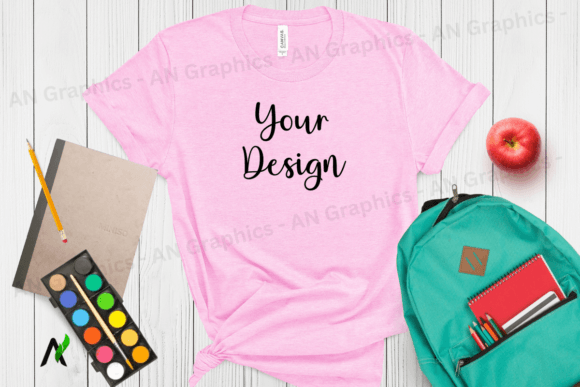 Back to School Bella Canvas Mockup - 029: A Powerful Tool for Designers and Merchants