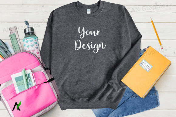 Back to School Gildan 18000 Mockup - 010: A Versatile Tool for Designers and Creators