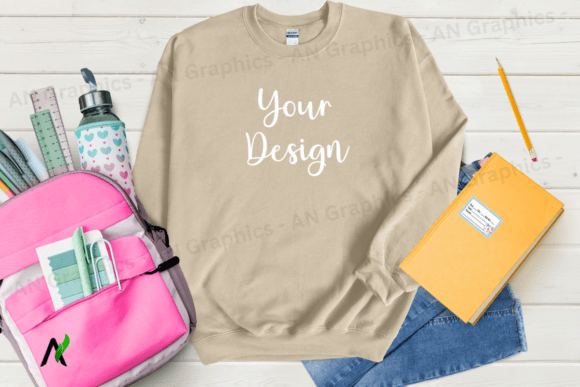 Back to School Gildan 18000 Mockup - 038: A Must-Have Tool for Designers and Merchants