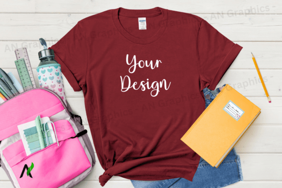 Back to School Gildan 64000 Mockup - 008: A Game-Changer for T-Shirt Designers