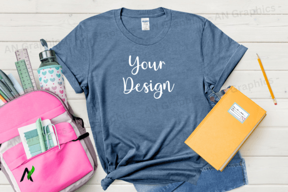 Back to School Gildan 64000 Mockup - 027: A Versatile Tool for Designers and Merchants