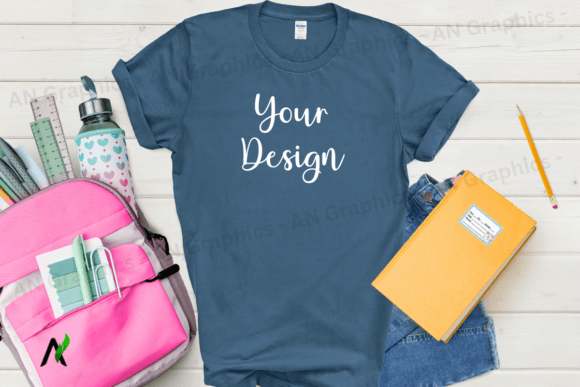 Back to School Gildan 64000 Mockup - 039: A Versatile Tool for Designers