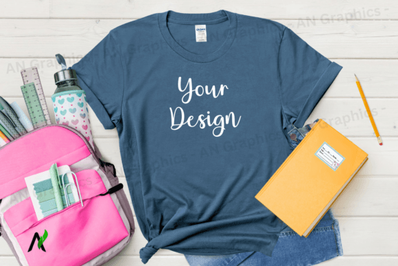 Back to School Gildan 64000 Mockup - 040
