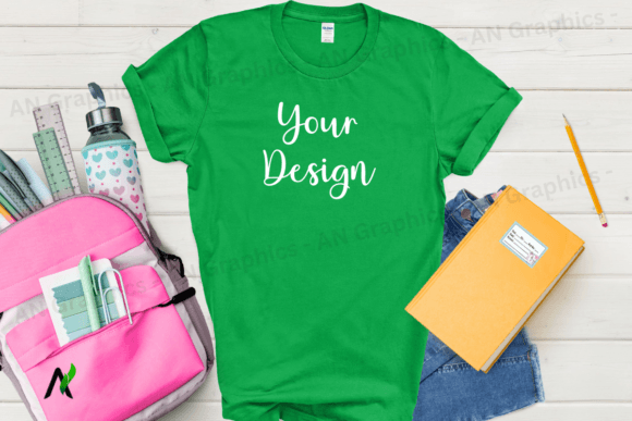 Back to School Gildan 64000 Mockup - 041