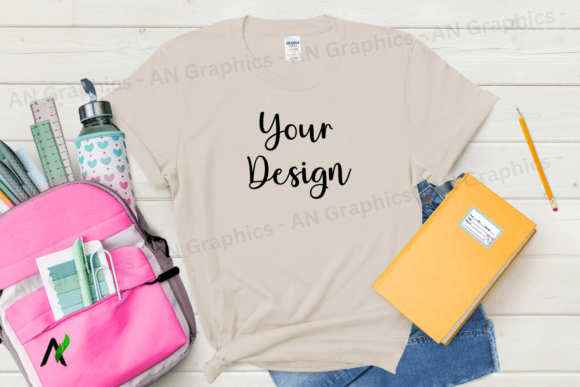 Back to School Gildan 64000 Mockup - 050: A Must-Have for Designers and Creators