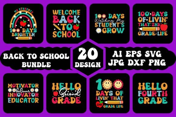 Back to School Shirt Bundle: A Creative Resource for Educators, Designers, and Parents