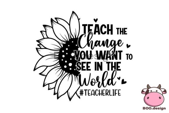 Enhancing Creative Projects with Sunflower Teacher Svg and Back to School Svg