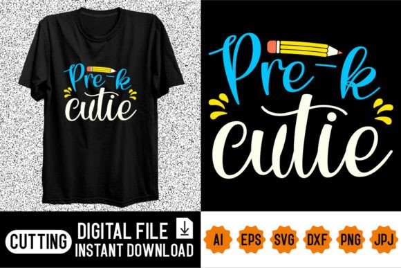 Pre-k Cutie Back to School Shirt Design: A Versatile Tool for Creativity and Practicality